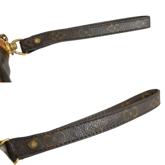 LOUIS VUITTON Marly Dragonne GM Clutch Hand Bag Monogram Brown M51825 09FA400 - Picture 9 of 15